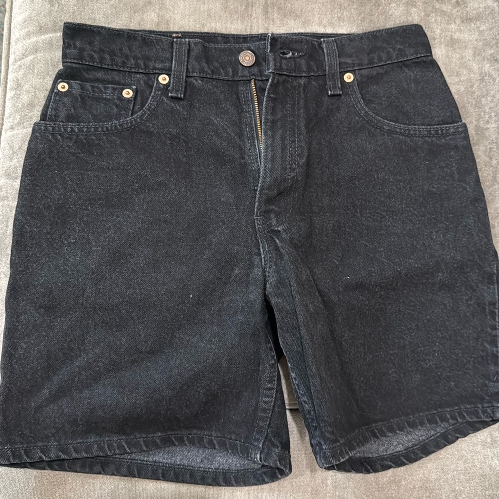 Levi’s Black Denim Shorts
